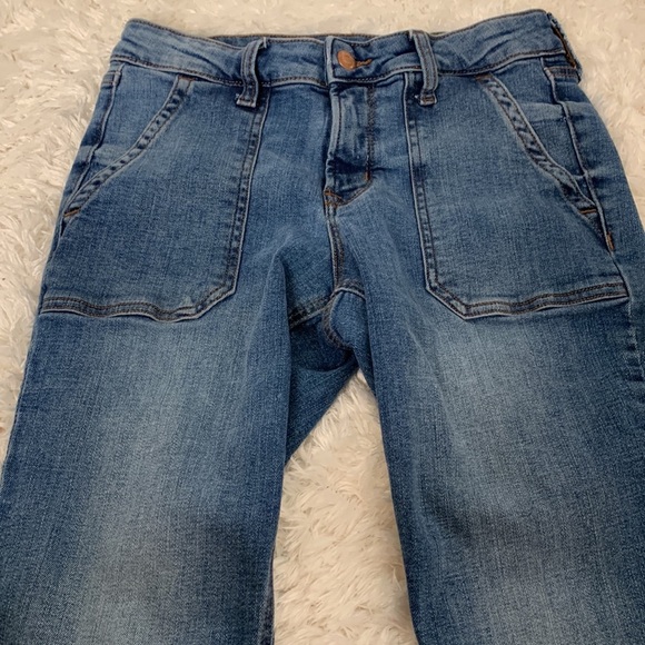 OLD NAVY Rockstar Super Skinny Ankle Jeans Sz 2 - Picture 3 of 10